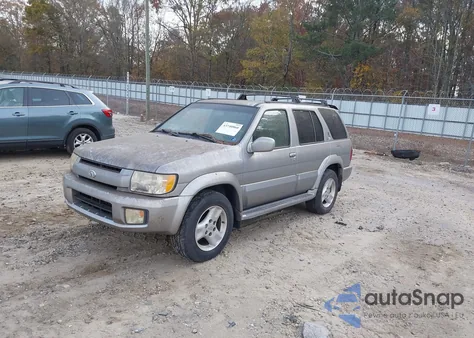 2001 Infiniti Qx4 Luxury from USA, damaged, VIN JNRDR07X21W103994